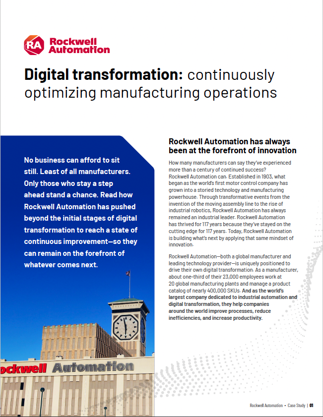 Digital Transformation Solutions Brochure