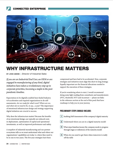 Why Infrastructure Matters Brochure